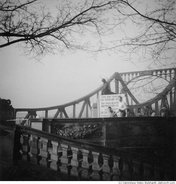 Berlin Wall, Glienicker Brcke 1961