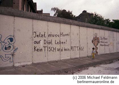 Berliner Mauer 1990 