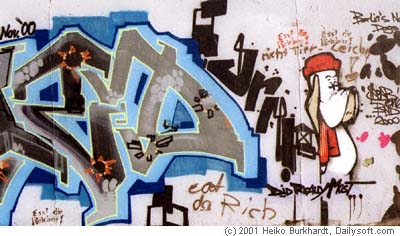 Berliner Mauer Graffiti